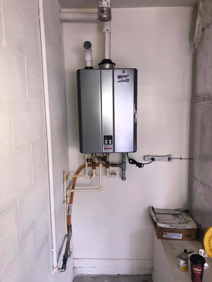 Tankless water heater installation in Peoria AZ